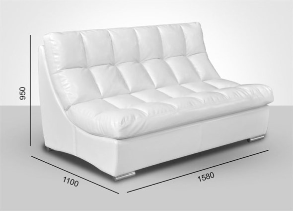 Прямой диван Брайтон с механизмом в Твери - изображение