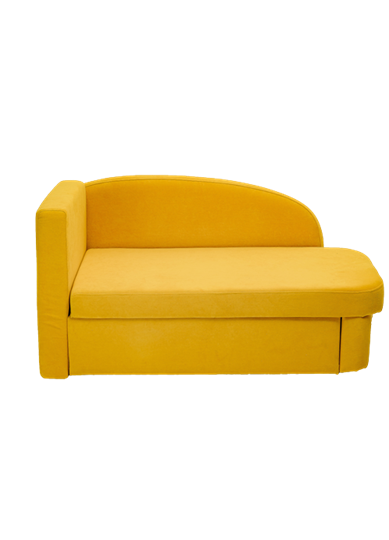 Мягкий диван левый Тедди желтый в Твери - изображение 1