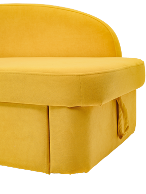 Мягкий диван левый Тедди желтый в Твери - изображение 3