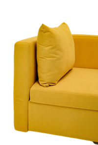 Мягкий диван левый Тедди желтый в Твери - предосмотр 5
