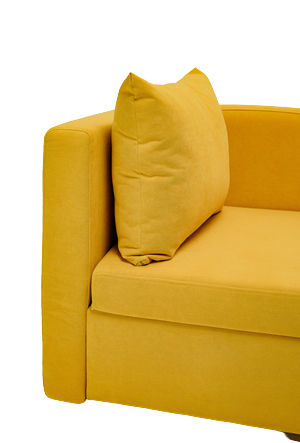 Мягкий диван левый Тедди желтый в Твери - изображение 5