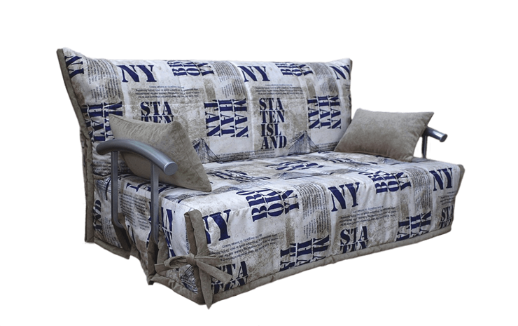 Прямой диван Аккордеон с боковинами, спальное место 1400 в Твери - изображение 2