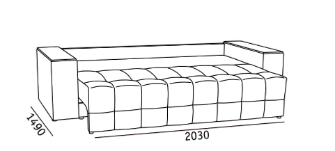 Прямой диван Элегант БД 2022 в Твери - изображение 5
