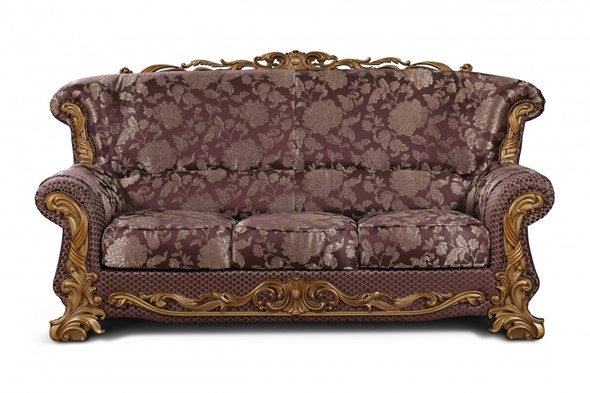 Прямой диван Барокко 2, ДБ3 в Твери - изображение
