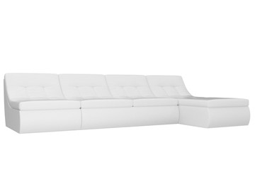 Модульный раскладной диван Холидей, Белый (экокожа) в Твери