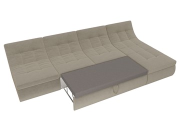 Модульный раскладной диван Холидей, Бежевый (микровельвет) в Твери - предосмотр 6