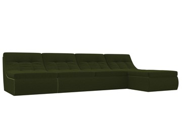 Модульный раскладной диван Холидей, Зеленый (микровельвет) в Твери