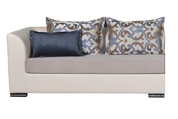 Секция без раскладки Доминго, 2 большие подушки, 1 средняя (угол слева) в Твери