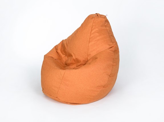 Кресло-мешок Хоум малое, оранжевый в Твери - изображение
