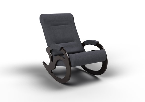 Кресло-качалка Вилла, ткань графит 11-Т-ГР в Твери - изображение