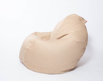 Кресло-мешок Макси, рогожка, 150х100, песочное в Твери - предосмотр 2