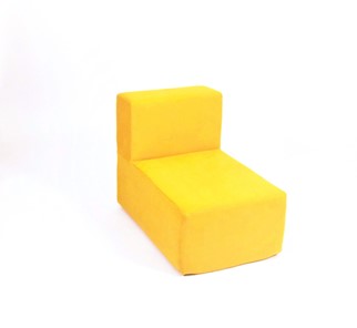 Кресло Тетрис 50х80х60, желтое в Твери