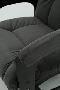Кресло-качалка Леон маятниковая, ткань AMIGo графит 29-Т-ГР в Твери - предосмотр 1