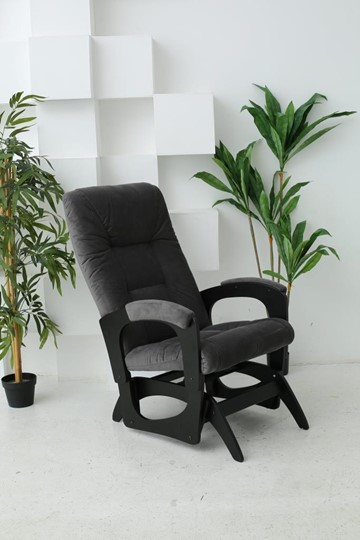 Кресло-качалка Леон маятниковая, ткань AMIGo графит 29-Т-ГР в Твери - изображение 6