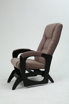 Кресло-качалка Леон маятниковая, ткань AMIGo кофе с молоком 29-Т-КМ в Твери - изображение