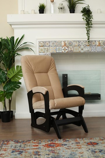 Кресло-качалка Леон маятниковая, ткань AMIGo песок 29-Т-П в Твери - изображение 3