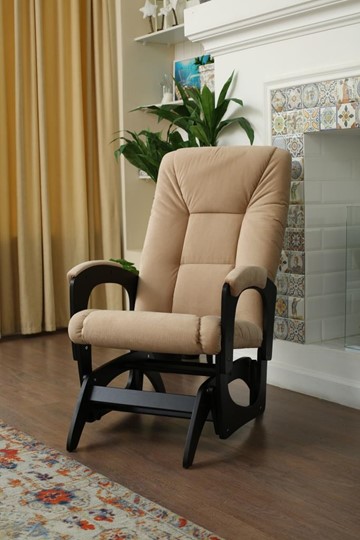 Кресло-качалка Леон маятниковая, ткань AMIGo песок 29-Т-П в Твери - изображение 4