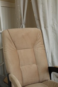 Кресло-качалка Леон маятниковая, ткань AMIGo песок 29-Т-П в Твери - предосмотр 7