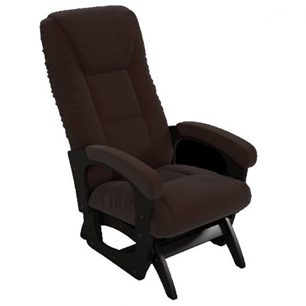 Кресло-качалка Леон маятниковая, ткань AMIGo шоколад 29-Т-Ш в Твери - изображение