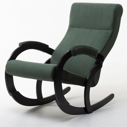 Кресло-качалка Корсика, ткань Amigo Green 34-Т-AG в Твери - изображение