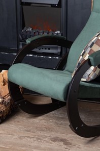Кресло-качалка Корсика, ткань Amigo Green 34-Т-AG в Твери - предосмотр 6