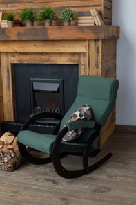 Кресло-качалка Корсика, ткань Amigo Green 34-Т-AG в Твери - предосмотр 7