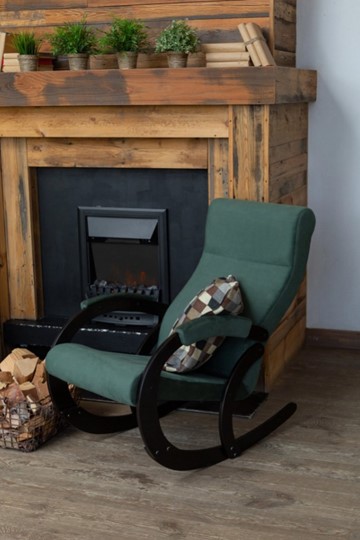 Кресло-качалка Корсика, ткань Amigo Green 34-Т-AG в Твери - изображение 7