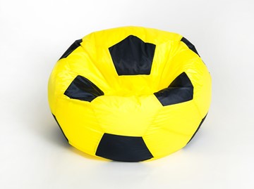 Кресло-мешок Мяч большой, желто-черный в Твери