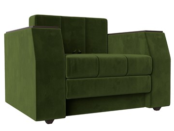 Кресло-кровать Атлантида, Зеленый (Микровельвет) в Твери
