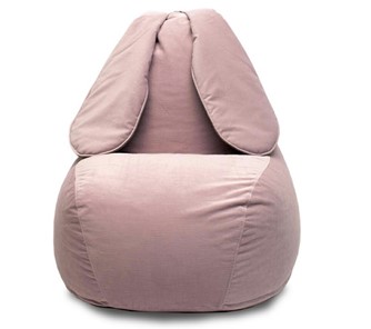 Кресло-мешок Зайка (длинные уши), розовый в Твери