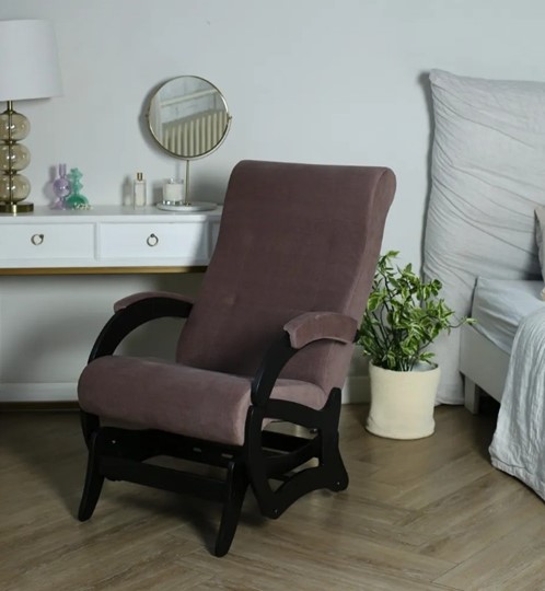 Кресло маятниковое Амелия, ткань кофе с молоком 35-Т-КМ в Твери - изображение 5