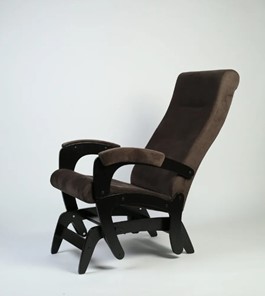 Кресло-качалка Версаль, ткань шоколад 36-Т-Ш в Твери