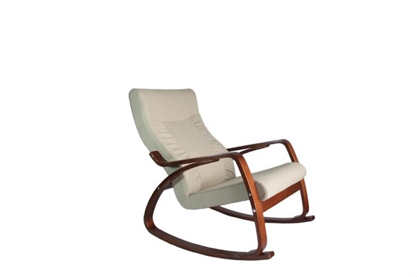 Кресло-качалка Женева, ткань песок в Твери - изображение