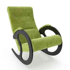 Кресло-качалка Модель 3, Verona 38 Apple Green-велюр в Твери