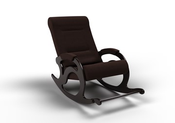 Кресло-качалка Тироль, ткань AMIGo шоколад 12-Т-Ш в Твери