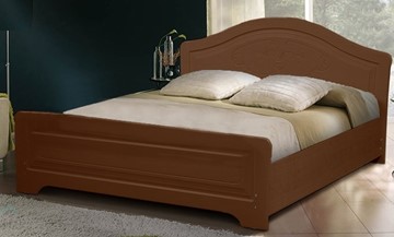 Кровать двуспальная Ивушка-5 2000х1800, цвет Итальянский орех в Твери