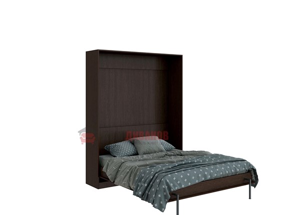 Кровать-шкаф Велена 3, 1600х2000, венге в Твери - изображение