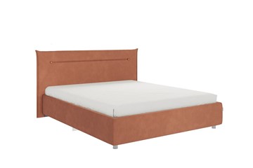 Спальная кровать Альба 1.6, персик (велюр) в Твери