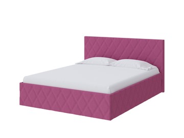 Кровать Fresco 140х200, Рогожка (Savana Berry (фиолетовый)) в Твери