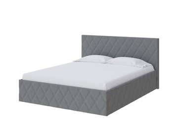 Кровать двуспальная Fresco 140х200, Рогожка (Savana Grey (серый)) в Твери