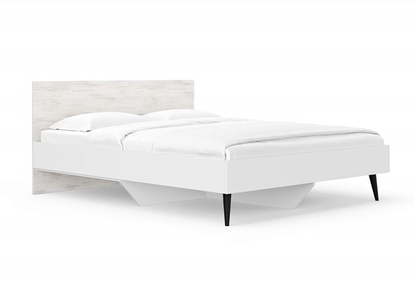 Кровать в спальню Ines 160х200, Ясмунд (Белый) в Твери - изображение