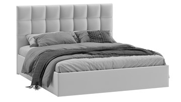Кровать 2-спальная с подъемным механизмом Эмбер (Велюр Confetti Silver) в Твери