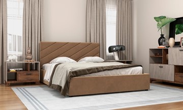 Кровать Юта 160х200 (вариант 3) с основанием в Твери