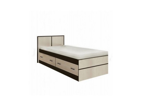 Односпальная кровать Сакура 900 с ящиками в Твери - изображение