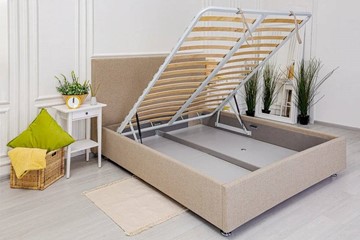 Спальная кровать Кристалл 1 1400х1900 с подъёмным механизмом в Твери - предосмотр 3