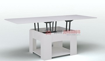 Складной стол-трансформер Модерн, белый глянец в Твери - предосмотр