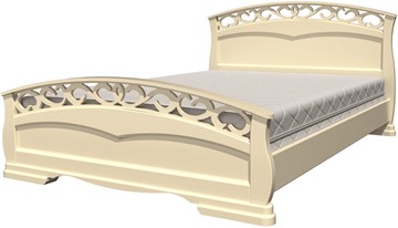 Полутороспальная кровать Грация-1 (слоновая кость) 140х200 в Твери