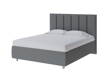 Кровать в спальню Routa 140х200, Рогожка (Savana Grey (серый)) в Твери
