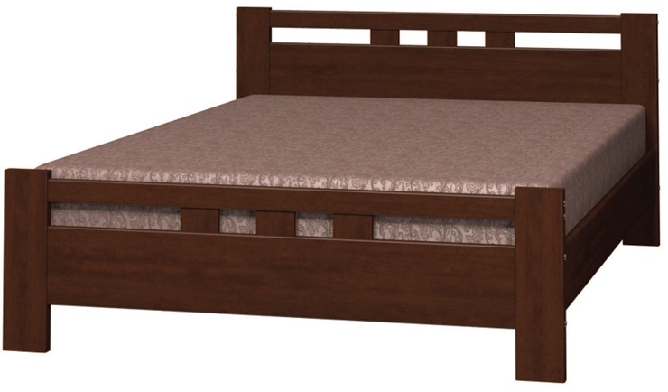 Кровать полутороспальная Вероника-2 (Белый Античный) 140х200 в Твери - изображение 3