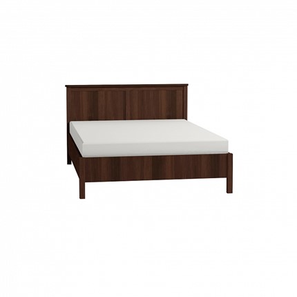 Кровать двуспальная Sherlock 42 + 2.1 Основание с гибкими ламелями дерево 1600, Орех шоколадный в Твери - изображение